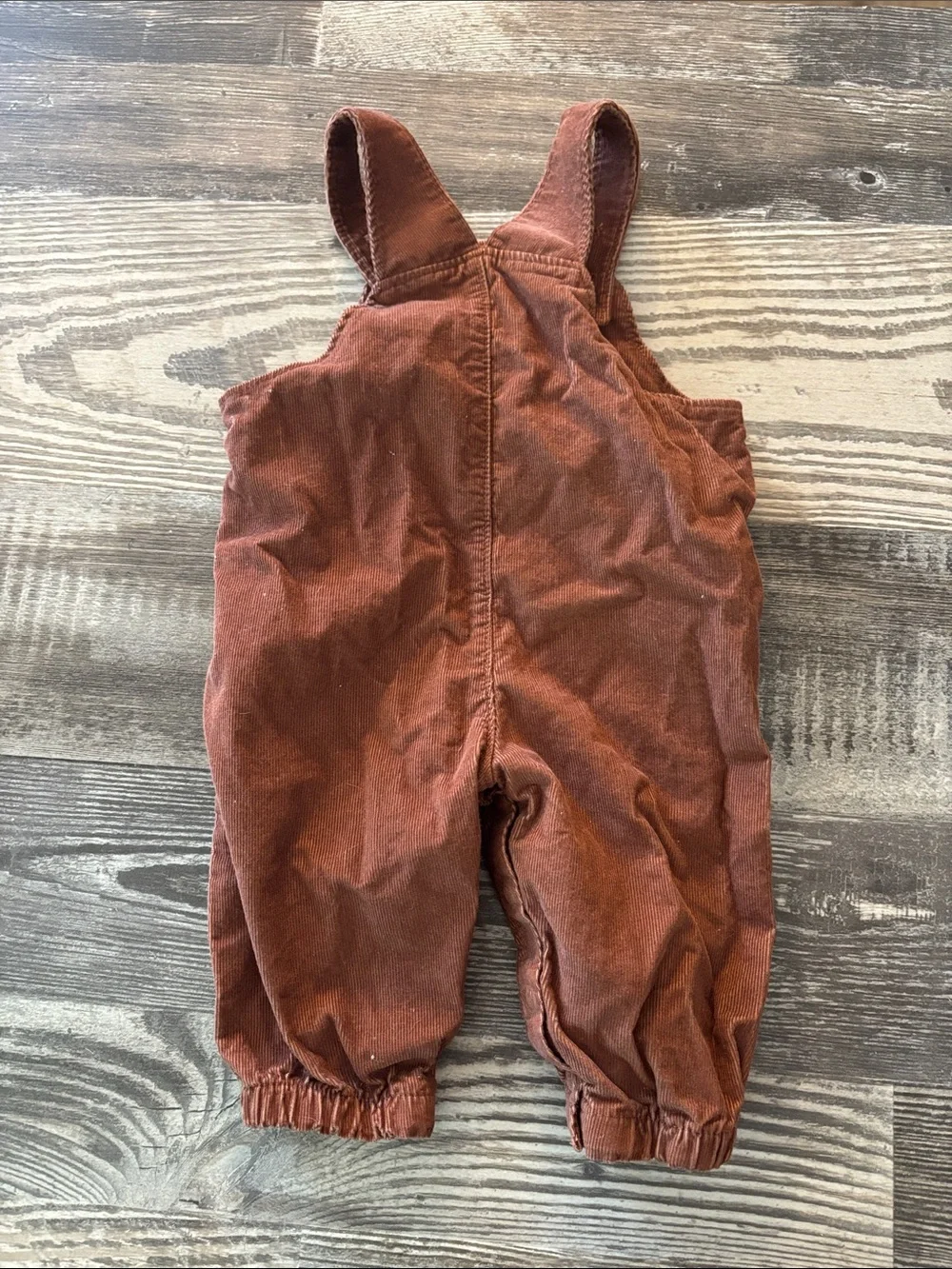 Turkey Thanksgiving corduroy overalls for baby
